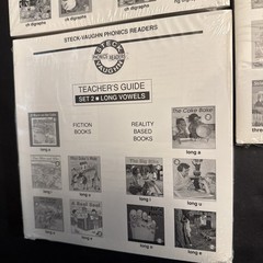 Steck-Vaughn Phonic Readers Teacher’s Guide Student 30 Books Set Factory Sealed