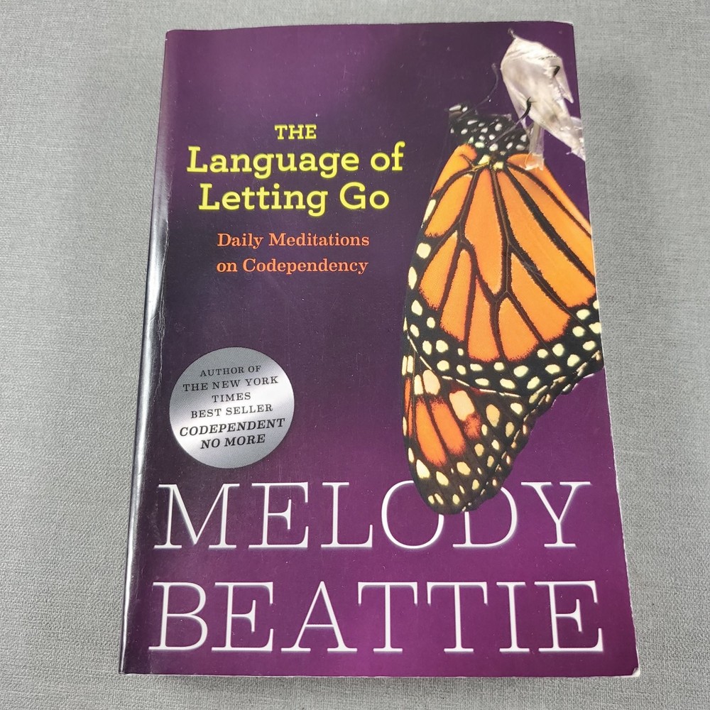 The Language of Letting Go Melody Beattie Daily Meditations 2002 Hazelden Book