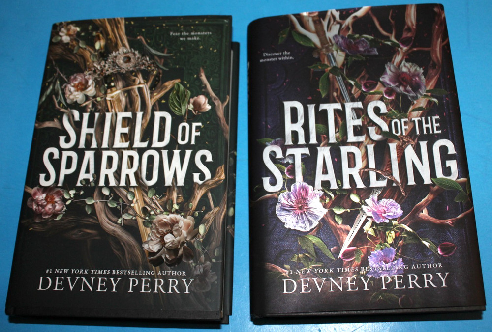 2 Books by Devney Perry RITES OF THE STARLING (1st/1st) & SHIELD OF SPARROWS