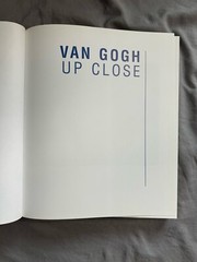 Van Gogh: Up Close Hardcover