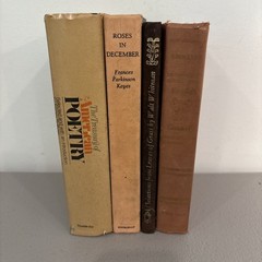 Lot of 4 HC Poetry Books Whitman Keyes American English Printed 1940s-70s Read