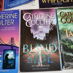 LOT OF 9 CATHERINE COULTER SUSPENSE NOVELS 8 in the FBI Thriller Series+1 Other
