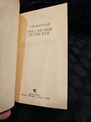 The Catcher in the Rye Classic by J D Salinger Bantam 57th 1986 vtg cvr $2.75 GD