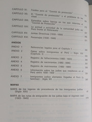 Leon Trahtemberg Siederer LA INMIGRACION JUDIA AL PERU 1848-1948 [Spanish] 1987