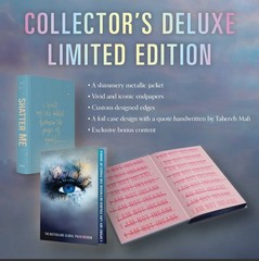 SIGNED Shatter Me Tahereh Mafi COLLECTOR’S DELUXE LIMITED EDITION HC ~ Stenciled