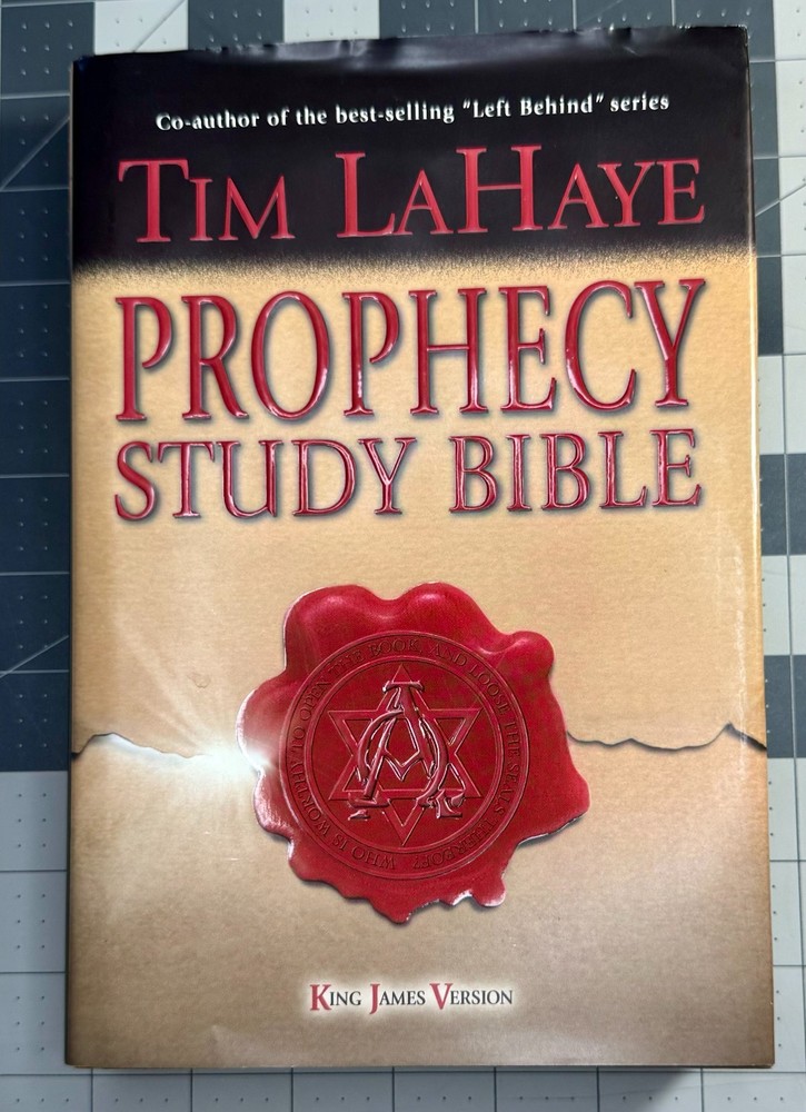 Tim LaHaye Prophecy Study Bible KJV Hardcover King James Version
