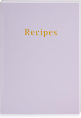 Recipe Book to Write in Your Own Recipes with 62 Blank Pages (Purple)