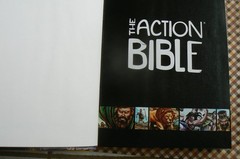 Action Bible,God’s Redemptive Story,Graphic Narrative,Sergio Cariello 1st Ed HC