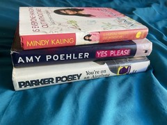Lot of 3 Memoir Books Mindy Kaling Amy Poehler Parker Posey Hardcover Yes Please