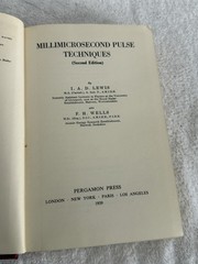 International Series of Monographs On Electronics & Instrumentation 1959