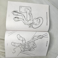 Toy Story Woody Buzz Lightyear Disney Pixar Activity Color Coloring Book bendon