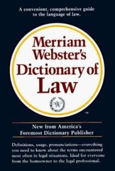 Merriam-Webster Dictionary of Law by Merriam-Webster