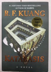 R F Kuang SIGNED Book Katabasis First Edition Hardcover Exclusive Sprayed Edges