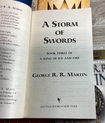A Song of Ice And Fire Complete MM Paperback Book Set 1-5 Game of Thrones LOT