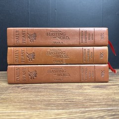 Daily Feast: Feasting on the Word, Years A, B, & C ~ Leather Set