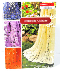 Heirloom Afghans by Judy Crow Annie’s Publishing 175 Pages Spiral Bound 1990