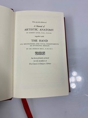 A Manual of Artistic Anatomy & The Hand 1983 Classics of Surgery HC