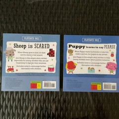 Book Lot x7 Playdate Pals Kids learn to Emotions paperback Make Believe Idea