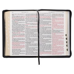KJV Giant Print Bible Black with Zipper Faux Leather BRAND NEW in Shrink Wrap!!!