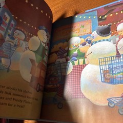 Snowmen at Work by Caralyn & Mark Buehner (2012, Hardcover) Double Signed!