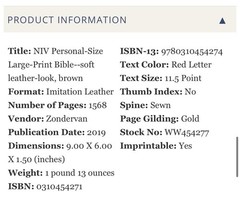 MAGNETIC CLOSE NIV LARGE PRINT(11.5pt) Personal Bible, Leathersoft, ENGRAVED