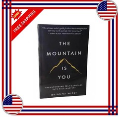 The Mountain is you by Brianna Wiest Paperback Book – Free Shipping US