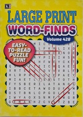 5 New Large Print Word-Finds Puzzle Books Kappa Games Vol #427-454~ Search,Hunt