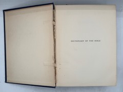 1909 Dictionary of the Bible James Hastings HC Charles Scribner’s Sons Antique