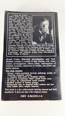 Occult Crime: Detection, Investigation, Verification, William Edward Lee Dubois