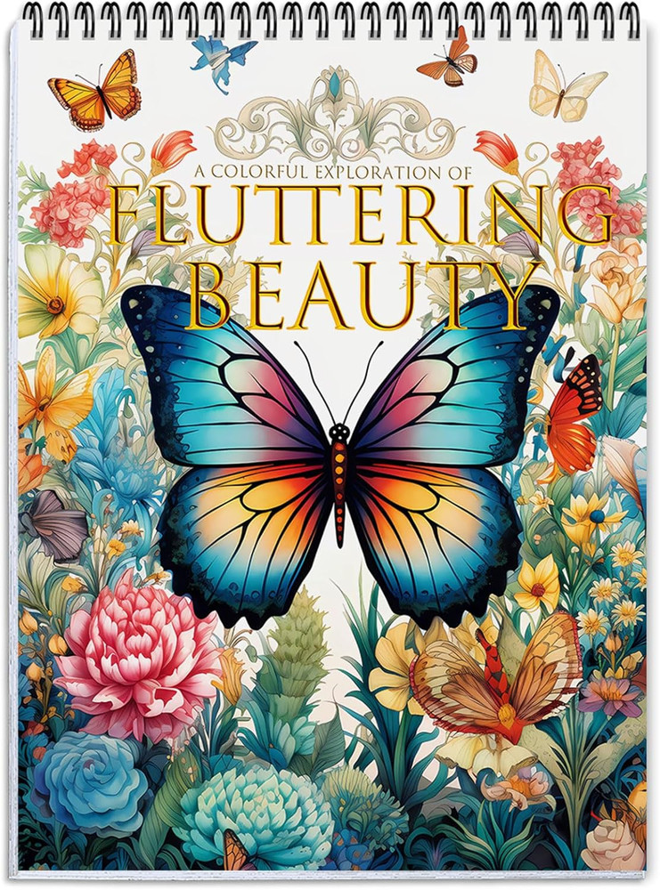 Coloring Book for Adults Relaxation, 24 Pages Adult Coloring Books for Women Str