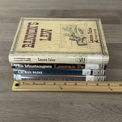 Lauran Paine Western Lot 4 Bannon’s Law Mustangers Grand Ones Dark Trail HC DJ