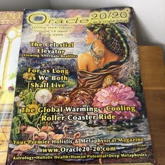 ORACLE 20/20 MAGAZINE LOT OF 8 2000s Metaphysics, Astrology, Witchcraft