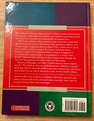 Scholastic Treasure of Quotations for Children by Adrienne Betz