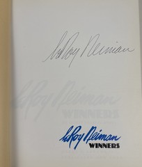 Signed LeRoy Neiman Winners My Thirty Years In Sports 1983 HC 1st Edition