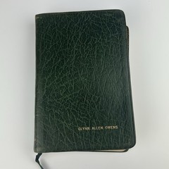 The Holy Bible King James Version Concordance Red Letter Leather Genuine Leather