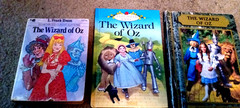 Lot of 6 Wizard of Oz-4 Paper+2 Hardcover Books-mixed lot-1960-64-77-80’s-84-92