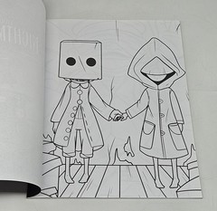 Little Nightmares Coloring Book 30 Pages Unused Six Mono Cover Brand New