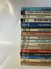 Carter Brown Mystery Series Vintage Paperback Lot Signet Crime Novels