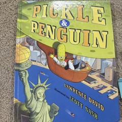 Pickle and Penguin by Lawrence David (2004, Hardcover)
