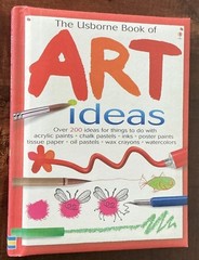 EDC Publishing The Usborne Book of Art Ideas Fiona Watt Paperback Ages 4-8