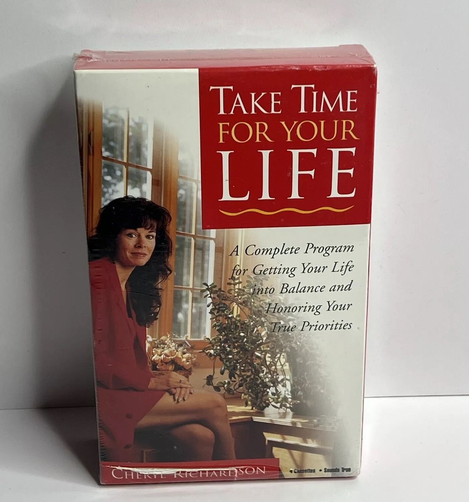 Audiobook Take Time for Your Life Getting Balance Cassette Cheryl Richardson New
