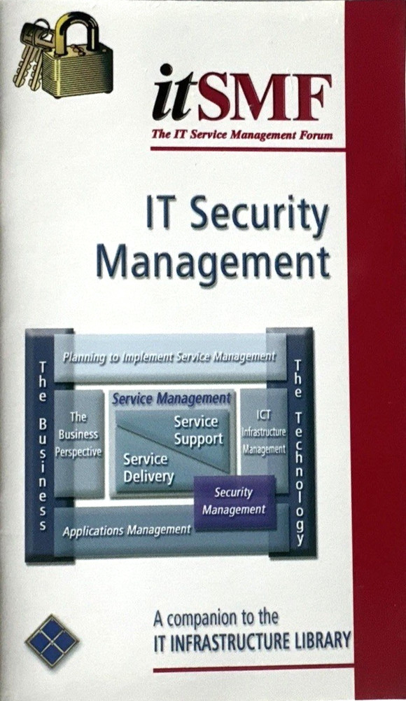 itSMF IT Service Management Forum IT Security Management V 1.0 Pocket Book*MINT*