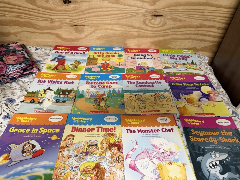 SCHOLASTIC VOCABULARY TALES 20 PB Books Vocabulary K-1st Grade Homeschooling