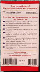 Beyond Disney The Unofficial Guide 2nd Edition 2001 Trade Paperback 232 Pages