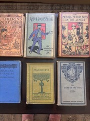 6 ANTQ. BOOKS, ANDY GRANT’S PLUCK, MOVING BOYS, Lady o Lake,Macbeth see pics