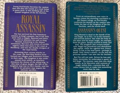 Royal Assassin & Assassin’s Quest (1st Ed) by Robin Hobb Farseer #2 #3 Paperback