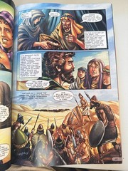 The Action Bible Hardcover 2010 First Edition Sergio Cariello Illustrated Bible