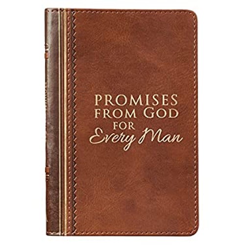 Promises from God for Every Man Brown Lux-Leather Leather Christi
