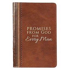 Promises from God for Every Man Brown Lux-Leather Leather Christi