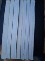 Bone Series Books By Jeff Smith Paperback Lot Of 7 Book # 1-7